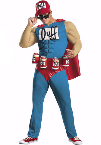 Duffman, The Simpsons, Men's Costume